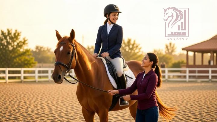 طريقة تعلم ركوب الخيل