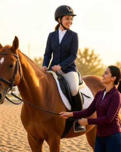 طريقة تعلم ركوب الخيل
